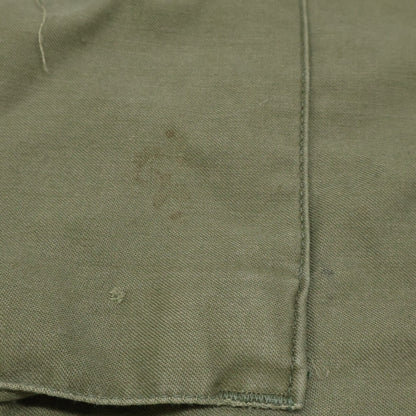 MILITARY Military khaki M-65 aluminum TALON zip 2nd model field jacket with sleeve gussets jacket