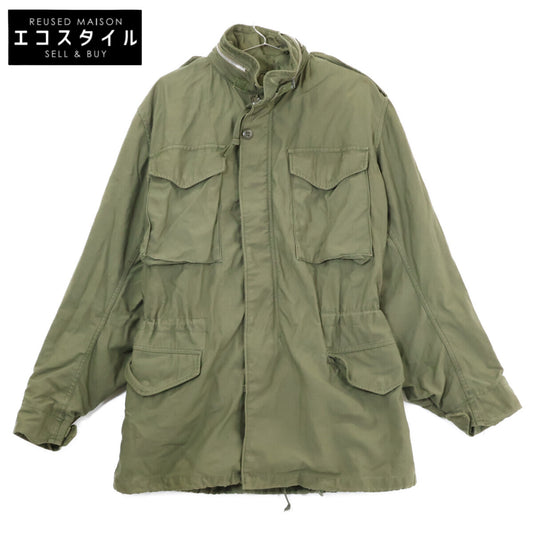 MILITARY ミリタリー カーキ 69年製 M-65 アルミジップ 袖マチ付 2ndフィールドジャケット ジャケット