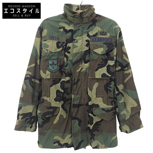 M-65 YKKジップ 4thフィールドジャケット メンズ カモフラ カーキ SMALL LONG 85年製 ジャケット SMALL LONG メンズ