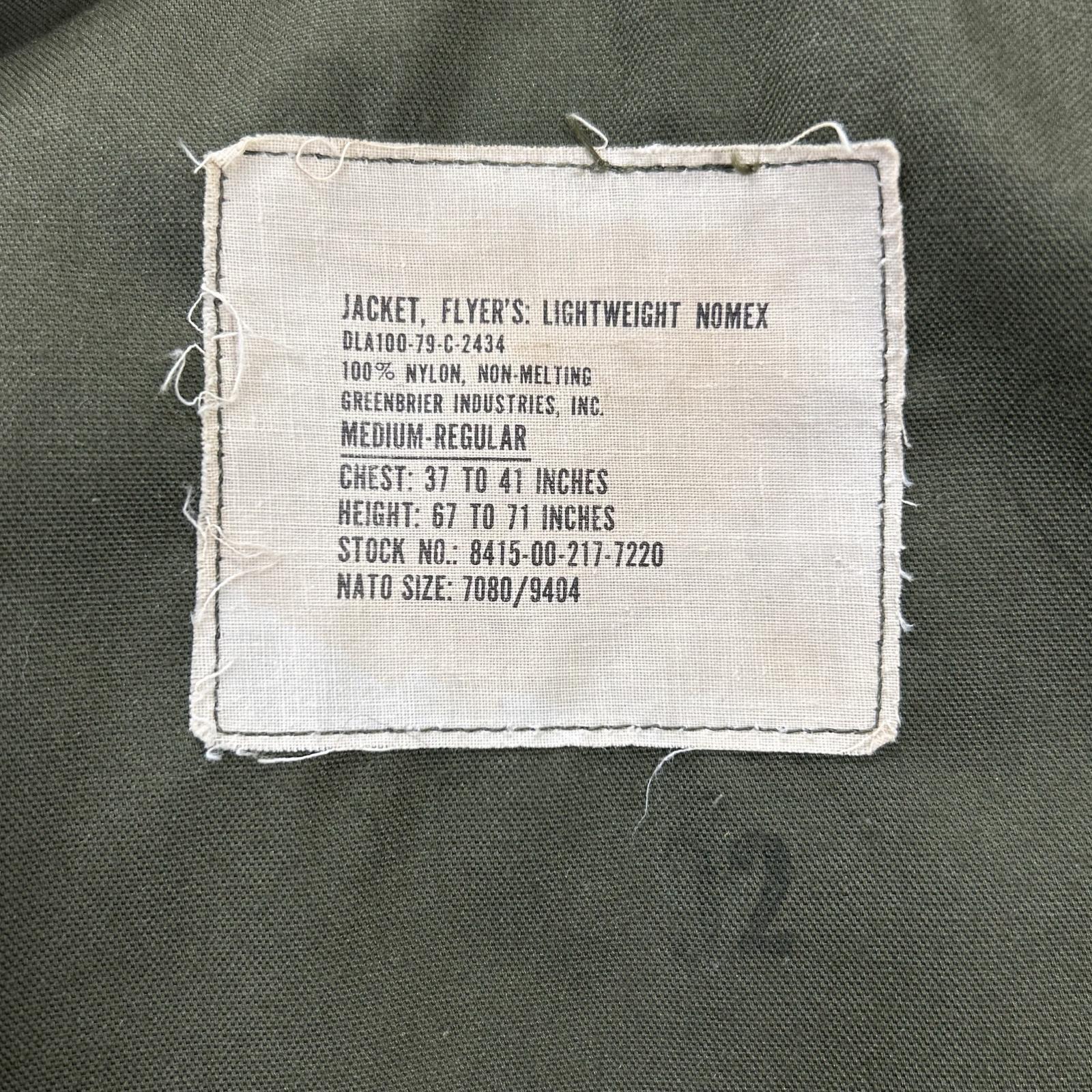MILITARY 军绿色 浣熊毛定制 CVC直升机机组夹克 夹克