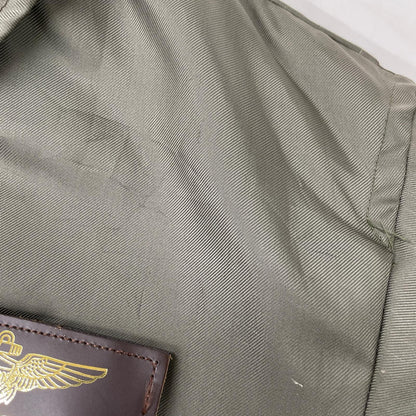 MILITARY ミリタリー カーキ 76年製 レスキューポケット CWU-45/Pフライトジャケット ジャケット