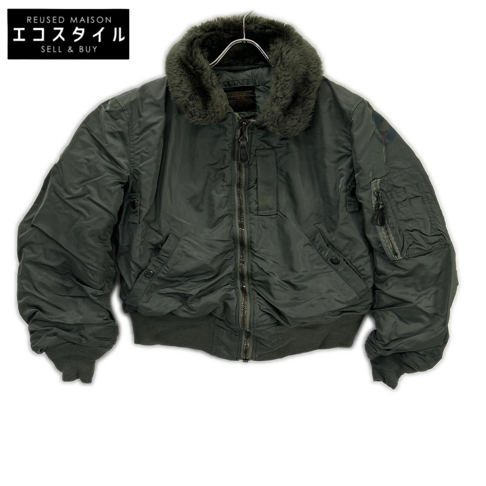 ALPHA INDUSTRIES 阿尔法工业 卡其色 B-15D 50年代复刻 飞行夹克 夹克