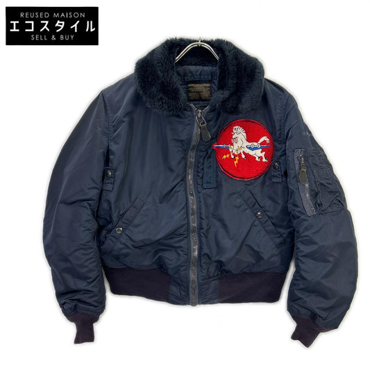 ALPHA INDUSTRIES アルファインダストリーズ ネイビー B-15D 50s復刻 フライトジャケット ジャケット