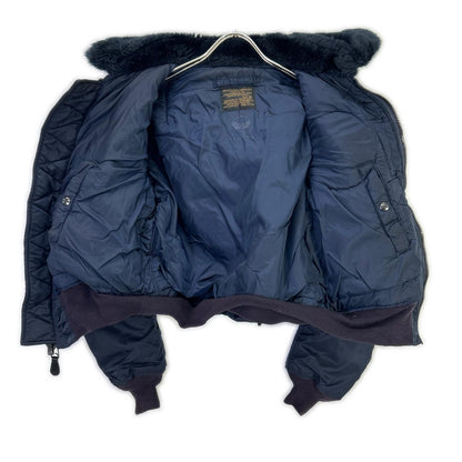 ALPHA INDUSTRIES アルファインダストリーズ ネイビー B-15D 50s復刻 フライトジャケット ジャケット