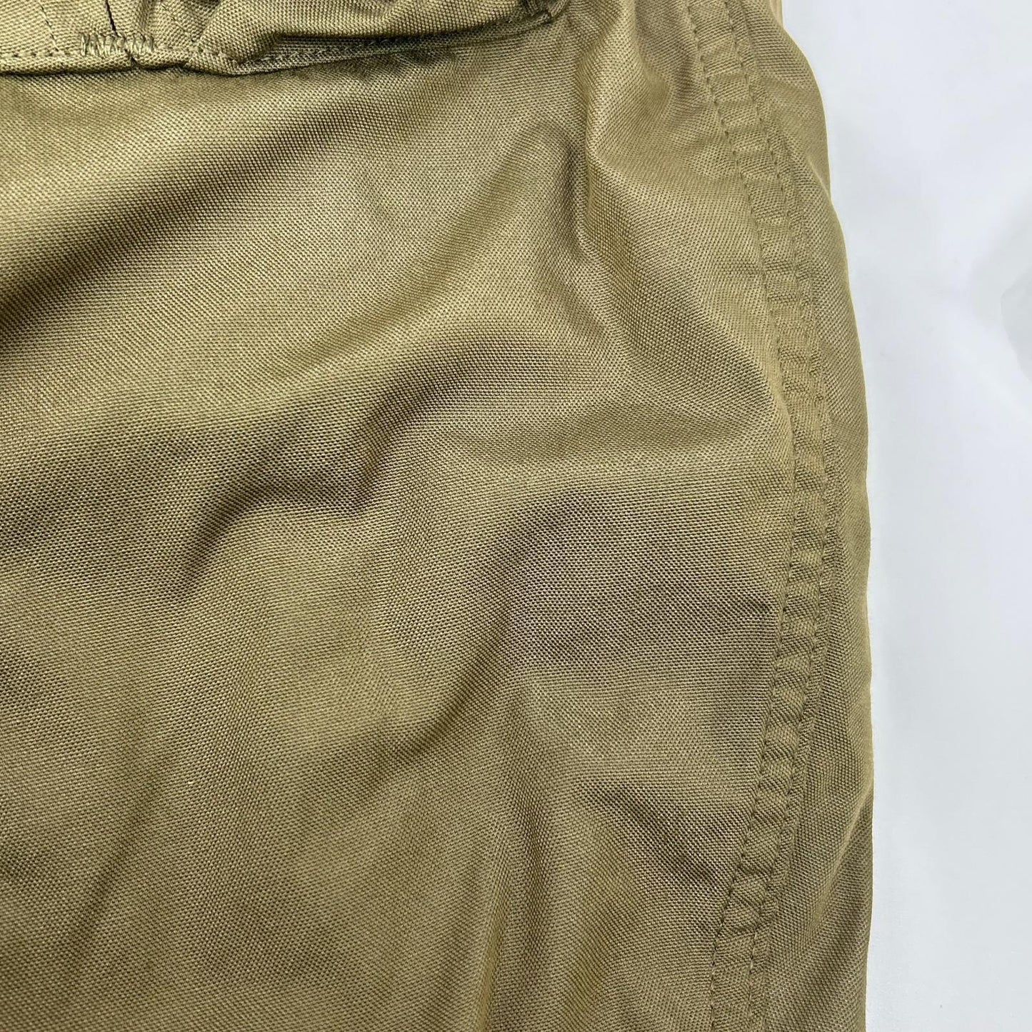 MILITARY Military Khaki Fur-Customized CVC Helicrew Flight Jacket Jacket