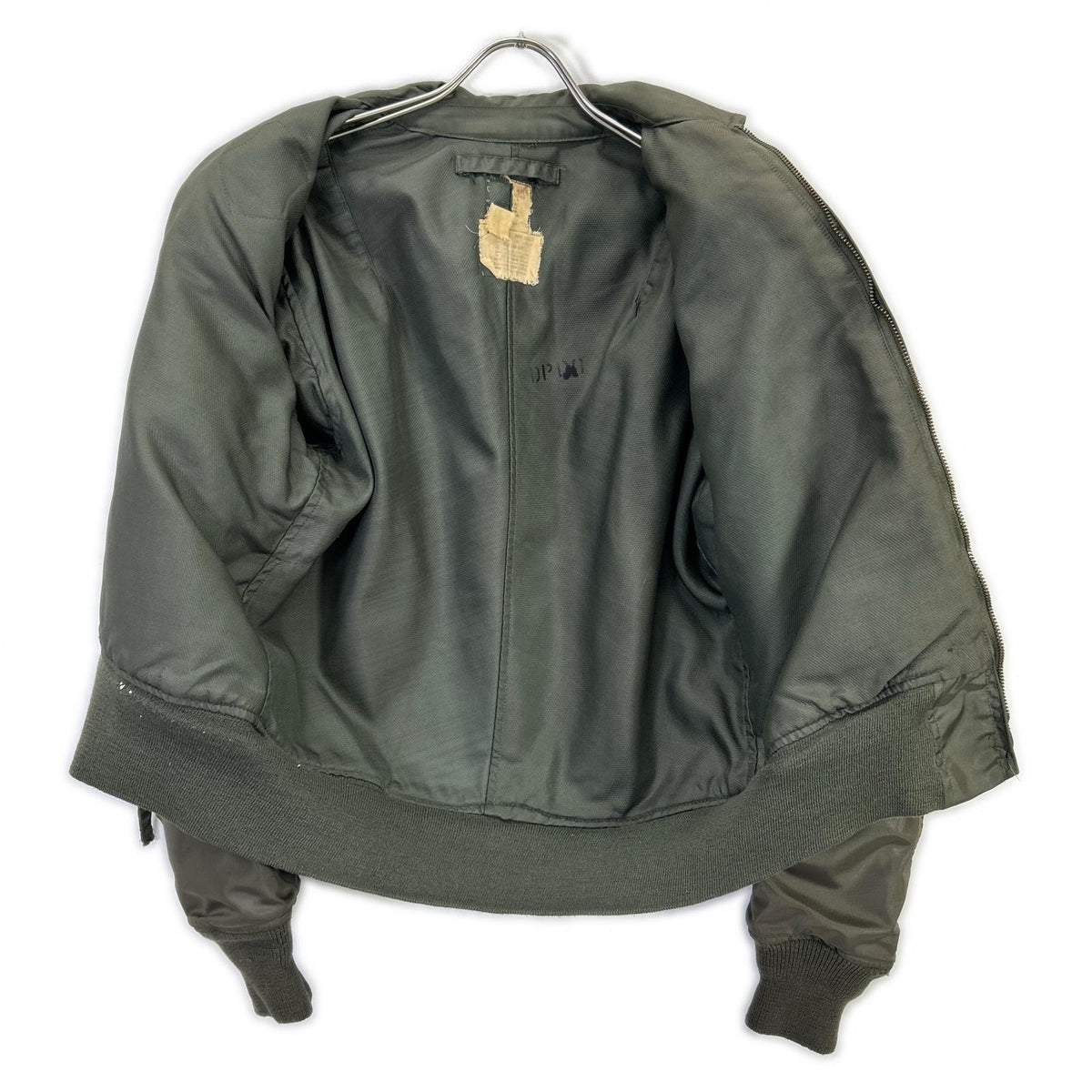 MILITARY Military Khaki 1979 CWU36-P NASA patch early flight jacket Jacket
