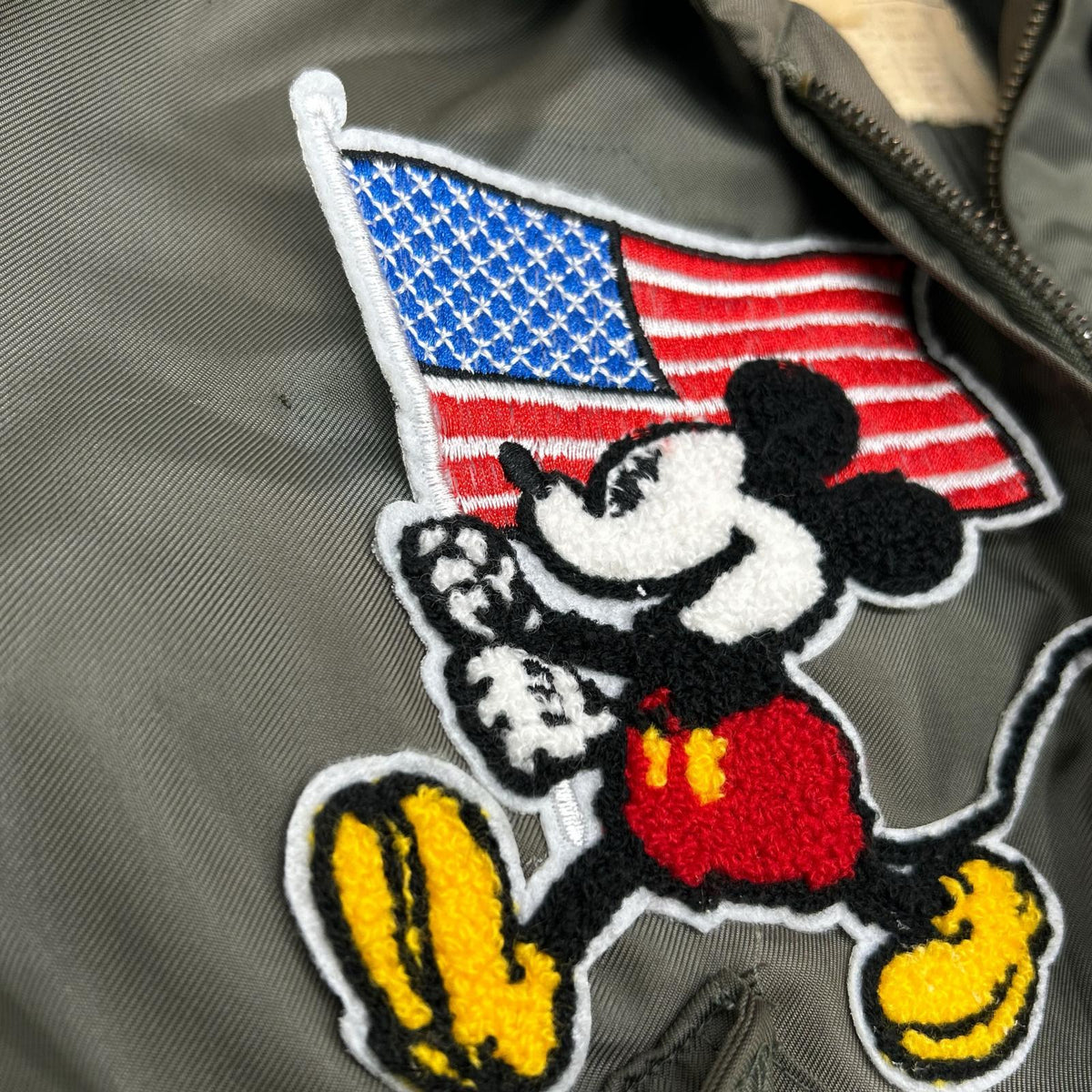 MILITARY Military Khaki 1979 CWU36-P NASA patch early flight jacket Jacket