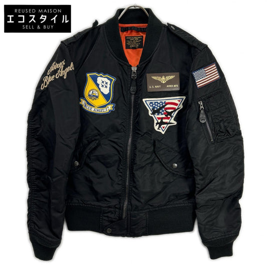 AVIREX アヴィレックス 6162119 ブラック Blue Angels L2-Aフライトジャケット ジャケット