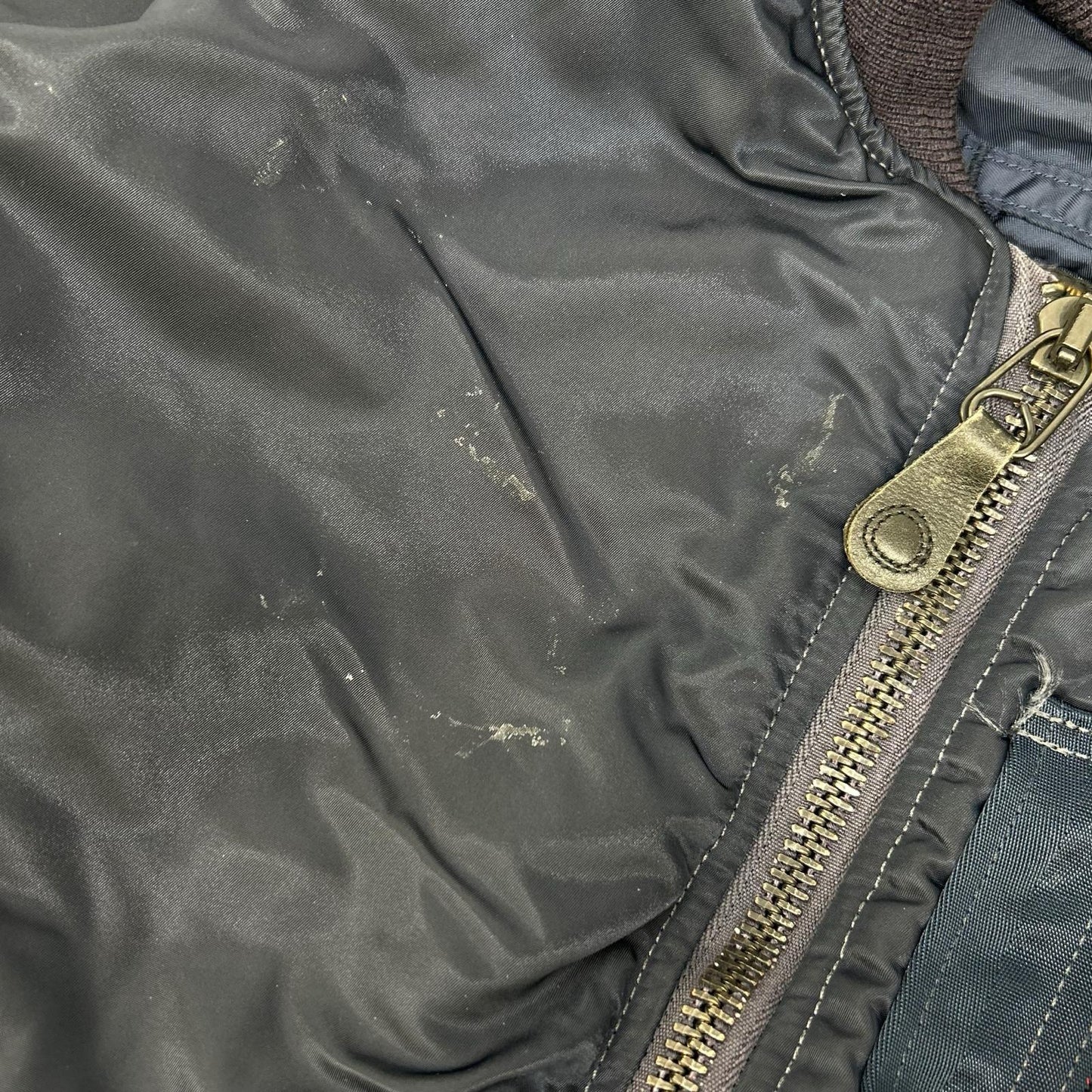ALPHA INDUSTRIES アルファインダストリーズ ネイビー B15-C 50s復刻 フライトジャケット ジャケット