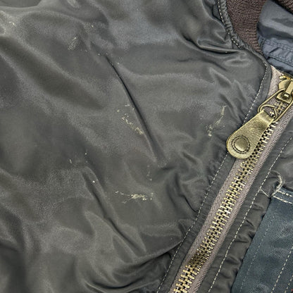 ALPHA INDUSTRIES アルファインダストリーズ ネイビー B15-C 50s復刻 フライトジャケット ジャケット