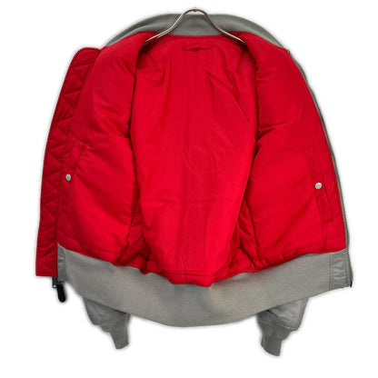 ALPHA INDUSTRIES アルファインダストリーズ シルバー APOLLO MA-1フライトジャケット ジャケット