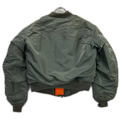ALPHA INDUSTRIES 阿尔法工业 卡其色 MA-1 1968年复刻款 带补丁飞行夹克 外套