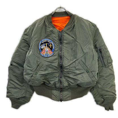 ALPHA INDUSTRIES 阿尔法工业 卡其色 MA-1 1968年复刻款 带徽章飞行夹克 夹克