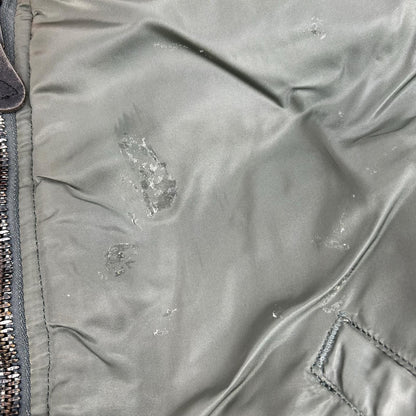 ALPHA INDUSTRIES 阿尔法工业 卡其色 MA-1 1968年复刻款 带徽章飞行夹克 夹克
