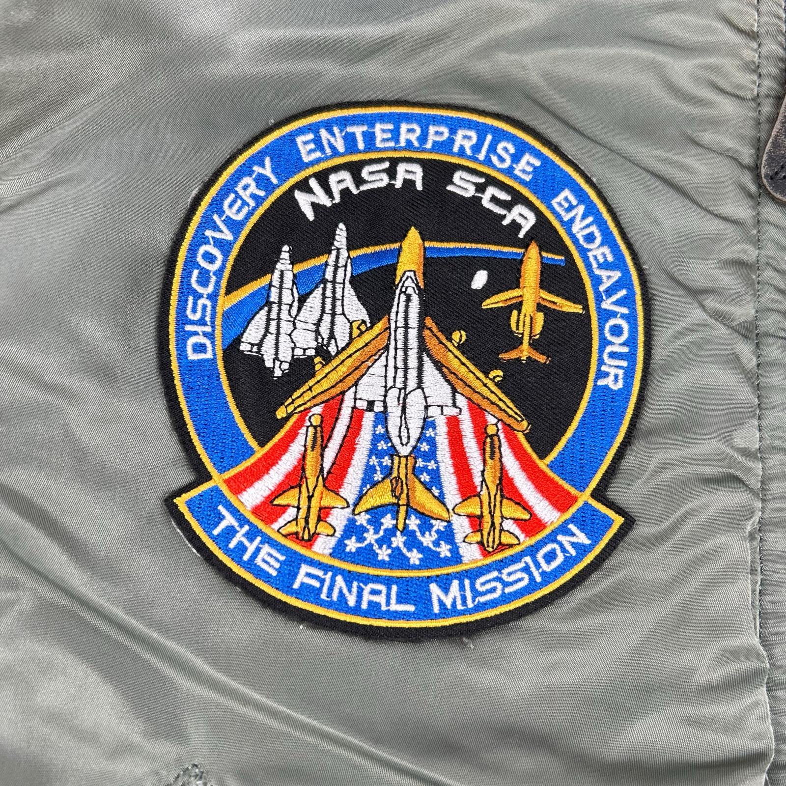 ALPHA INDUSTRIES 阿尔法工业 卡其色 MA-1 1968年复刻款 带徽章飞行夹克 夹克