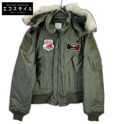 MILITARY ミリタリー カーキ CWU45-P フード付き フライトジャケット ジャケット