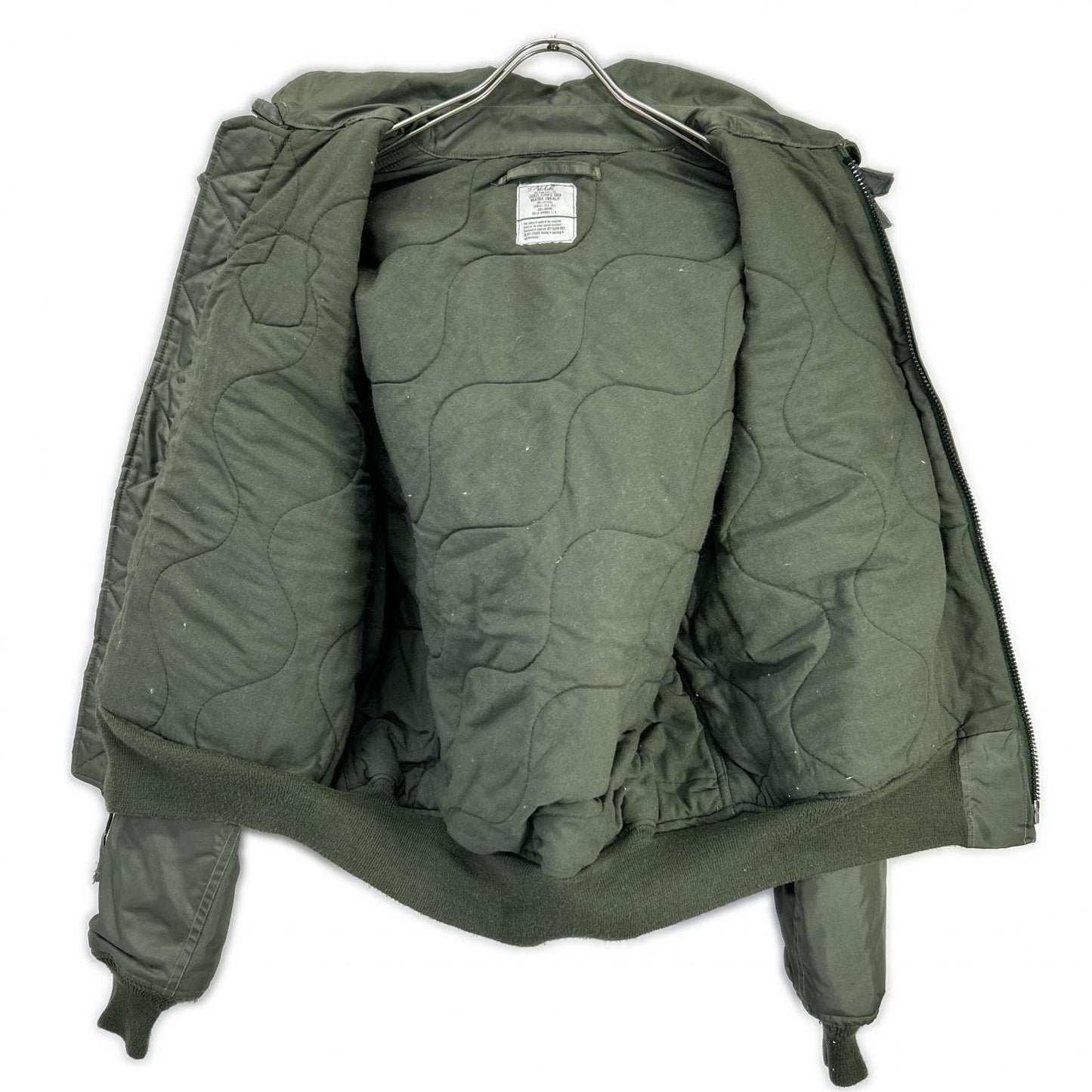 MILITARY ミリタリー カーキ CWU45-P フード付き フライトジャケット ジャケット