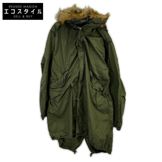 Khaki 50s M51 Fishtail Parka with Hood Set Jacket S Men's
