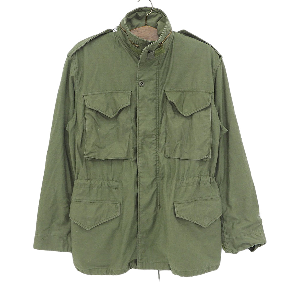 ALPHA INDUSTRIES アルファインダストリーズ M65 フィールド ジャケット フード付 メンズ カーキグリーン SMALL REGULAR USA製 ジャケット