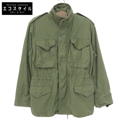 ALPHA INDUSTRIES アルファインダストリーズ M65 フィールド ジャケット フード付 メンズ カーキグリーン SMALL REGULAR USA製 ジャケット