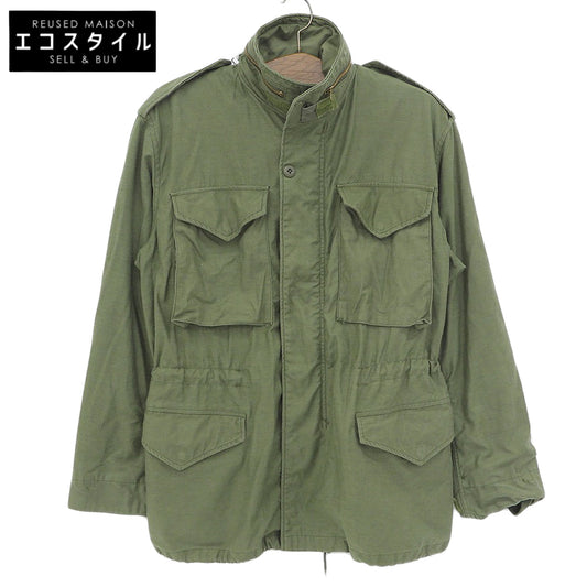 ALPHA INDUSTRIES アルファインダストリーズ M65 フィールド ジャケット フード付 メンズ カーキグリーン SMALL REGULAR USA製 ジャケット