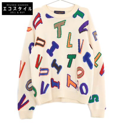 LOUIS VUITTON ルイヴィトン ｘNBA【国内正規】RM212M ZLL HLN10W コラボレター クルーネック ニットセーター トップス