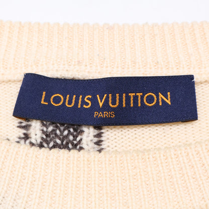 LOUIS VUITTON ルイヴィトン ｘNBA【国内正規】RM212M ZLL HLN10W コラボレター クルーネック ニットセーター トップス