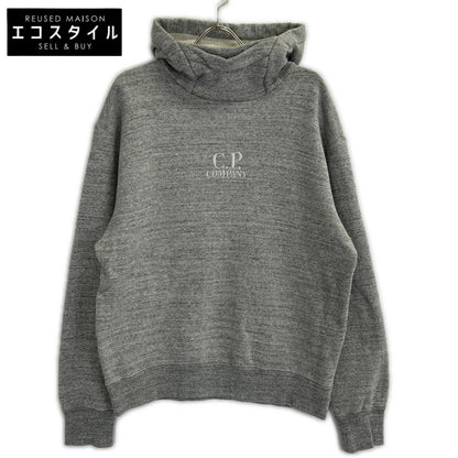 C.P.COMPANY C.P.公司 24AW 灰色 徽标 抓绒连帽卫衣 上衣