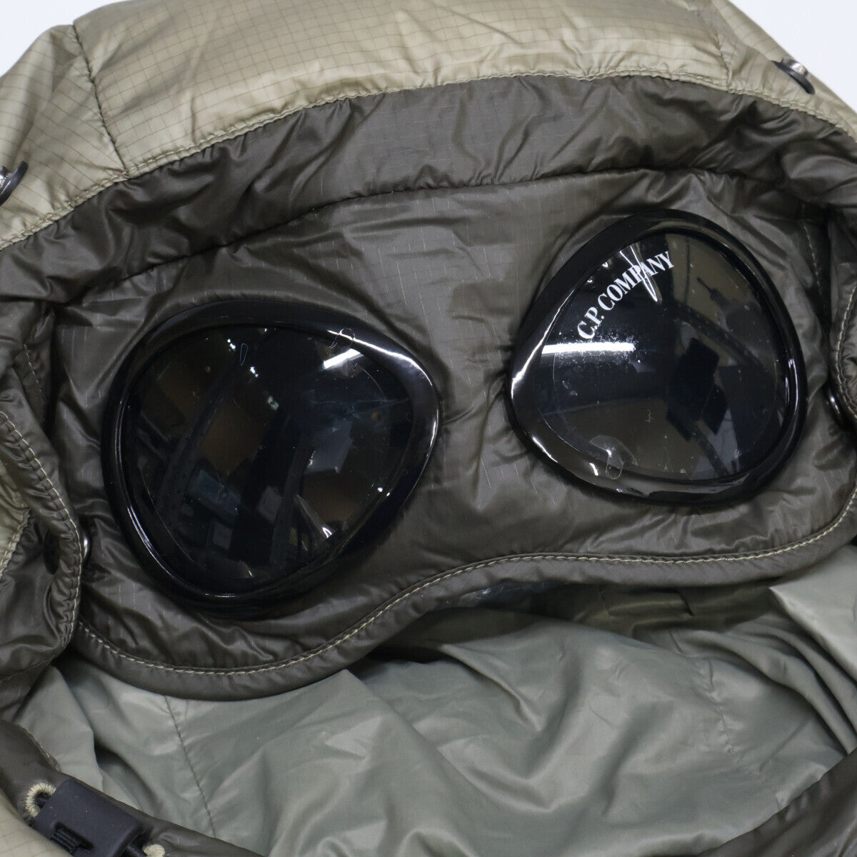 C.P.COMPANY シーピーカンパニー 【美品/25AW】D.D. Shell Goggle Down Jacket ゴーグル フーディダウンジャケット ジャケット