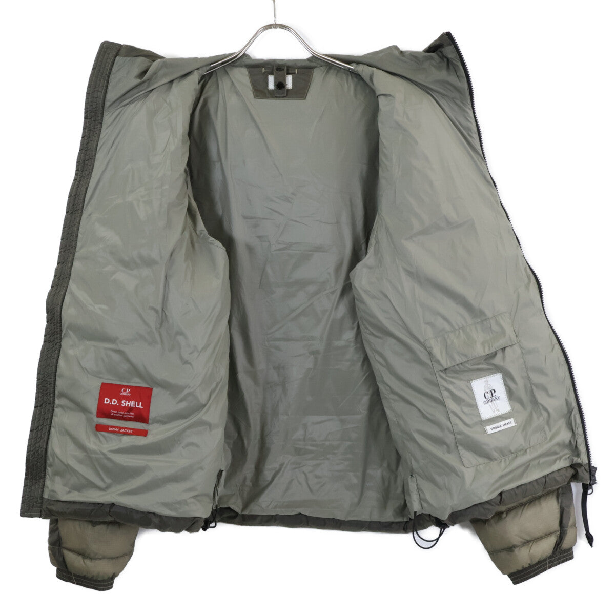 C.P.COMPANY シーピーカンパニー 【美品/25AW】D.D. Shell Goggle Down Jacket ゴーグル フーディダウンジャケット ジャケット