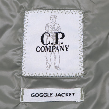 C.P.COMPANY シーピーカンパニー 【美品/25AW】D.D. Shell Goggle Down Jacket ゴーグル フーディダウンジャケット ジャケット L メンズ