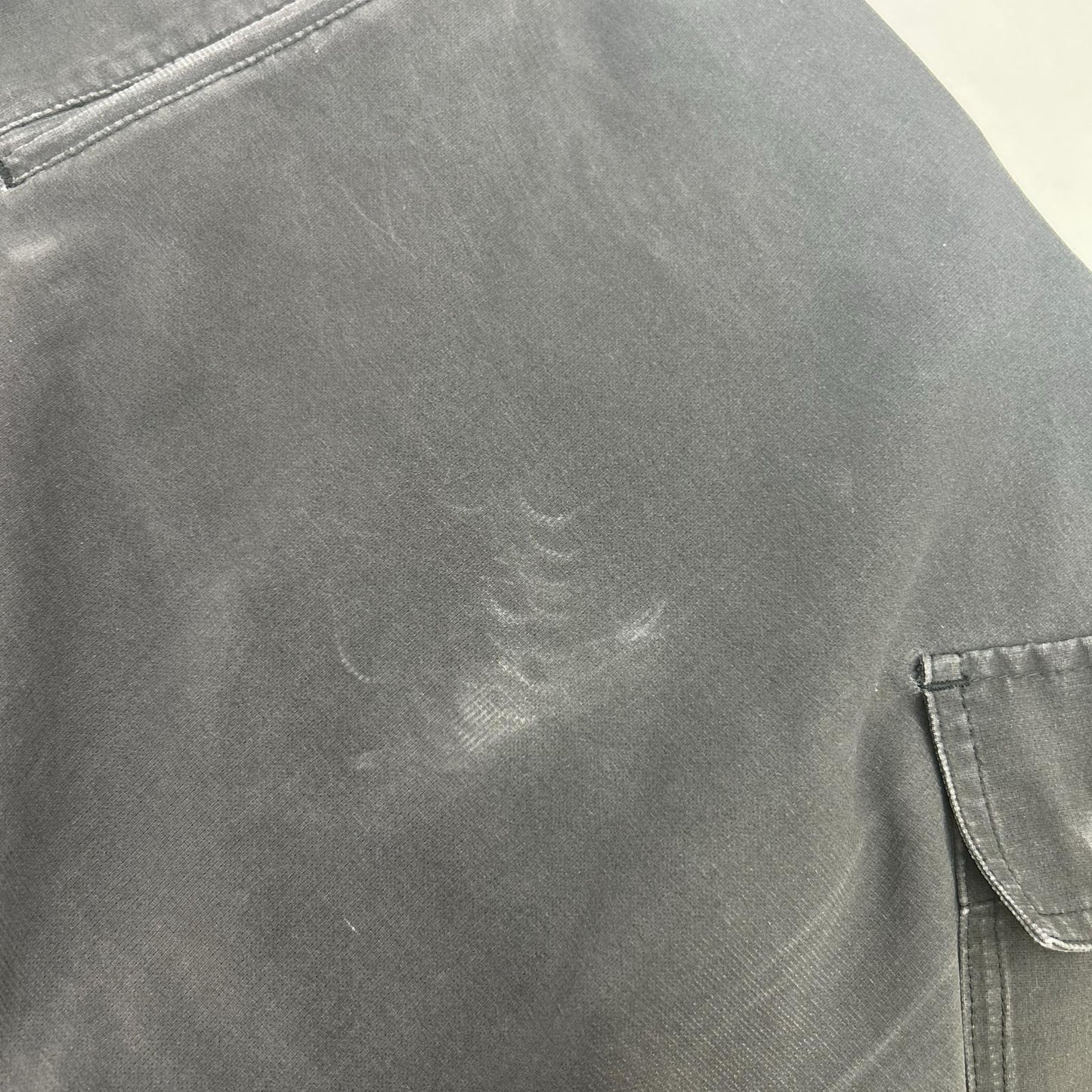 jun hashimoto ジュンハシモト ブラック 24AW PIGMENT AIRDOT カーゴパンツ ボトムス