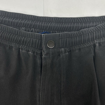 jun hashimoto ジュンハシモト ブラック 24AW PIGMENT AIRDOT カーゴパンツ ボトムス
