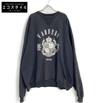 VAQUERA VAQ04T009 Black Oversized Sweatshirt Top