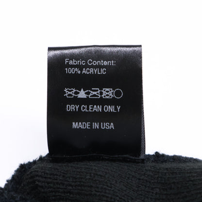 R13 R13A5002-01 R13 SKULLY HAT 标志刺绣冷帽 针织帽 帽子 O/S 男士