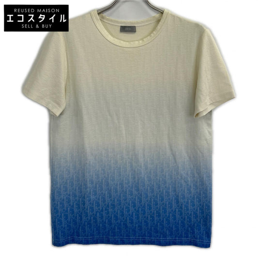 Dior HOMME ディオールオム 美品 国内正規 023J600B0624 20AW ｵﾌﾞﾘｰｸｸﾞﾗﾃﾞｰｼｮﾝ Tｼｬﾂ トップス S