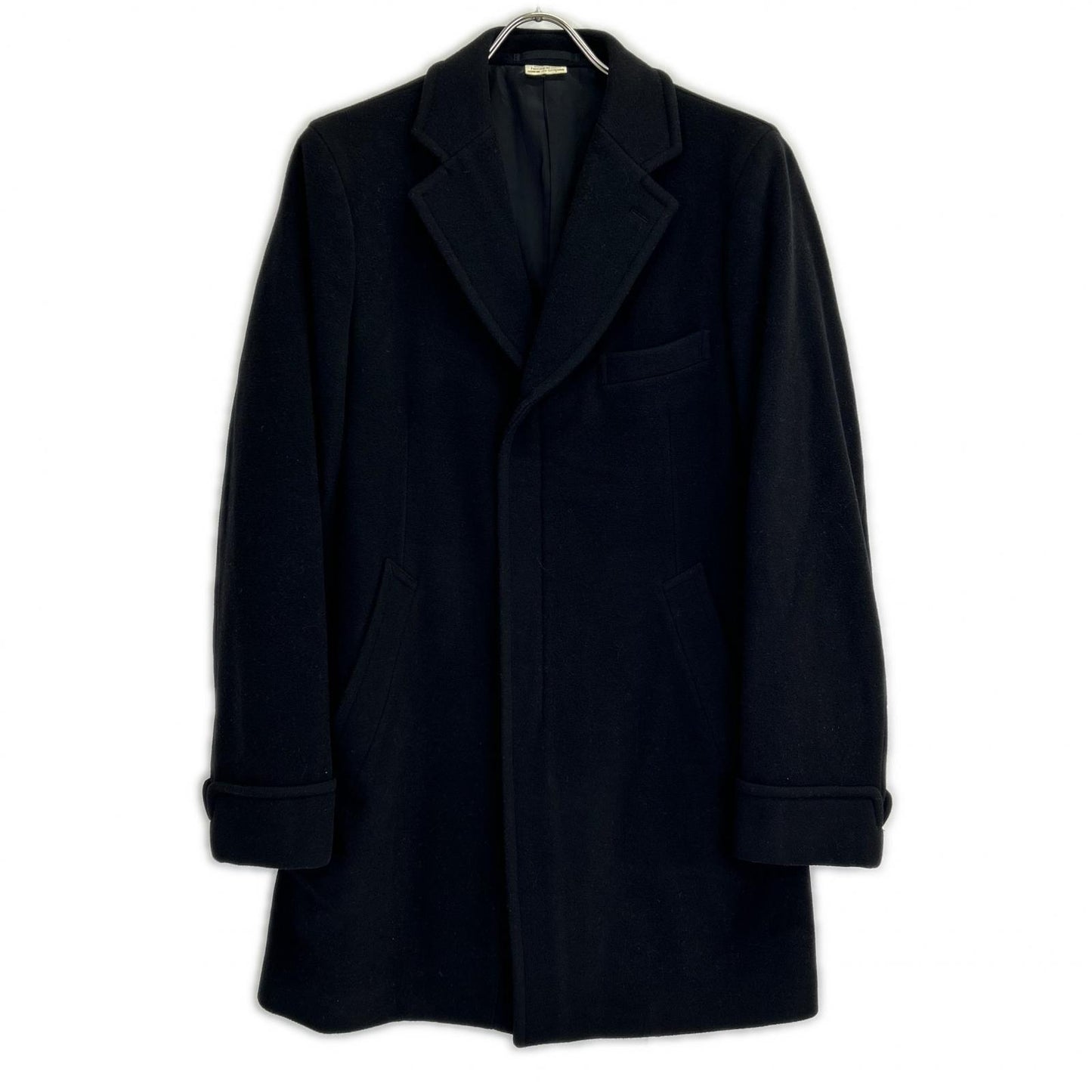 COMMEdesGARCONS HOMME DEUX コムデギャルソンオムドゥ DT-C002 17年製 ブラック ウール チェスターコート コート