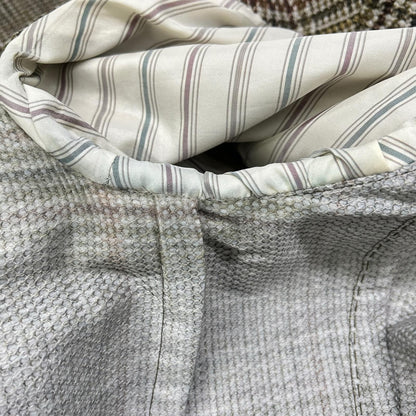 LARDINI ラルディーニ JS903AQ グリーン系 ウール×ナイロン ブートニエール 3Bジャケット ジャケット