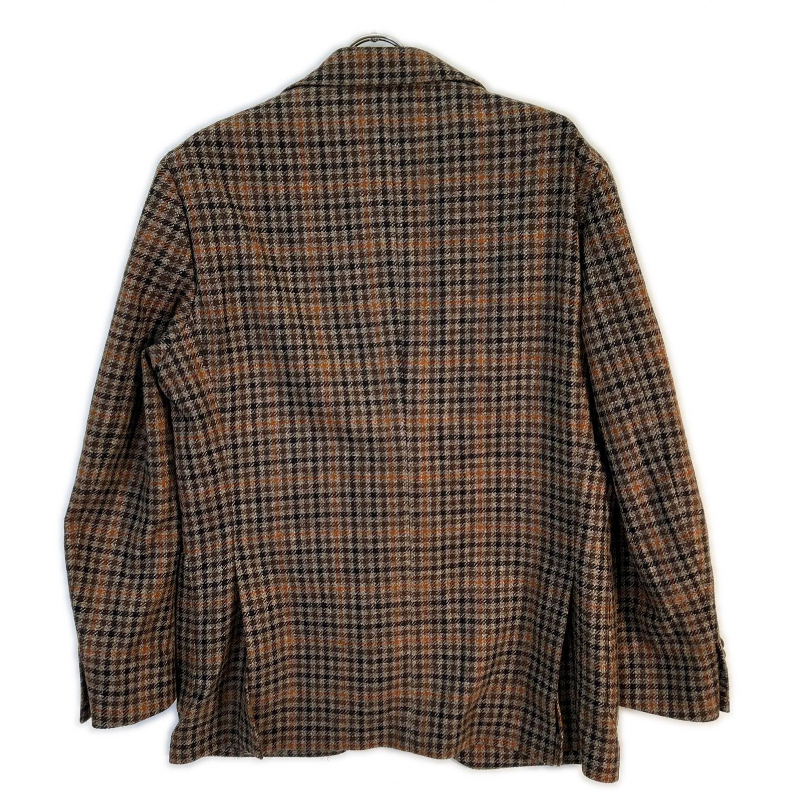 LARDINI ラルディーニ 【美品/国内正規】JA6000AQ ADVANCEアドヴァンス チェック ウールｘカシミヤ 3Bテーラード ジャケット