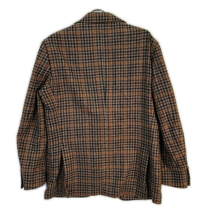 LARDINI ラルディーニ 【美品/国内正規】JA6000AQ ADVANCEアドヴァンス チェック ウールｘカシミヤ 3Bテーラード ジャケット