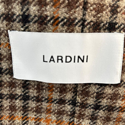 LARDINI ラルディーニ 【美品/国内正規】JA6000AQ ADVANCEアドヴァンス チェック ウールｘカシミヤ 3Bテーラード ジャケット