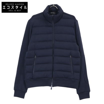 HERNO Laminar JP00003UL Active Knit Jersey Stand Collar Down Blouson Jacket