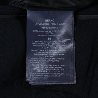 HERNO Laminar JP00003UL Active Knit Jersey Stand Collar Down Blouson Jacket