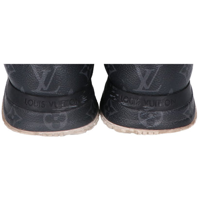 LOUIS VUITTON ルイヴィトン 18年製 ブラック×ホワイト モノグラム ランアウェイスニーカー シューズ
