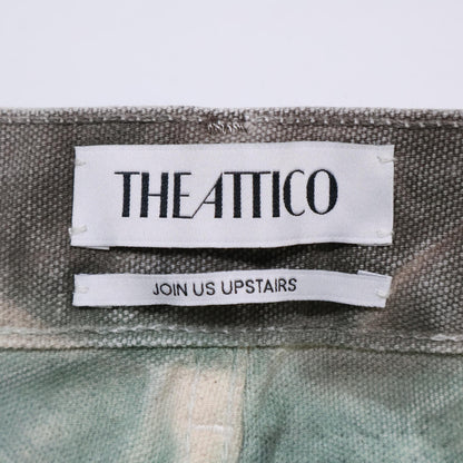 THE ATTICO 吉阿蒂科 【美品】236WCP84 D022 238 Fern Long Pants Stained Green 全幅印花长裤/下装
