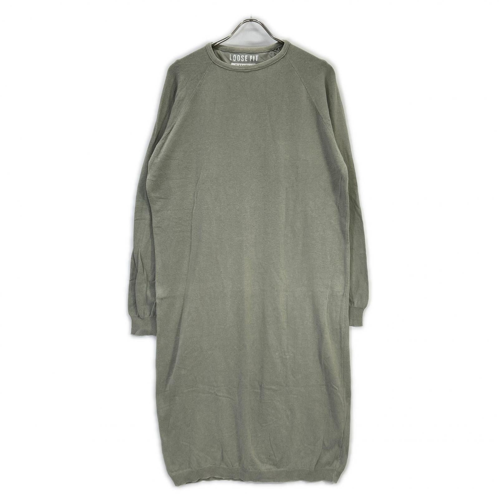 Martin Margiela 马丁·马吉拉 Miss Deanna时期 浅绿色 100%纯棉 LOOSE FIT 针织连衣裙 连衣裙