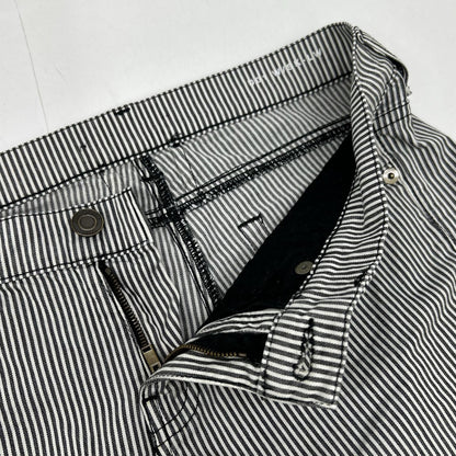 SAINT LAURENT PARIS 圣罗兰巴黎 Hedi时期 13年款 条纹紧身裤 下装