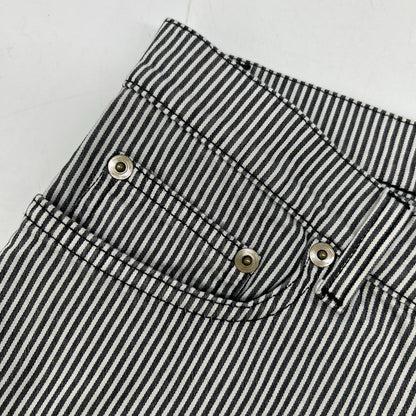 SAINT LAURENT PARIS 圣罗兰巴黎 Hedi时期 13年款 条纹紧身裤 下装