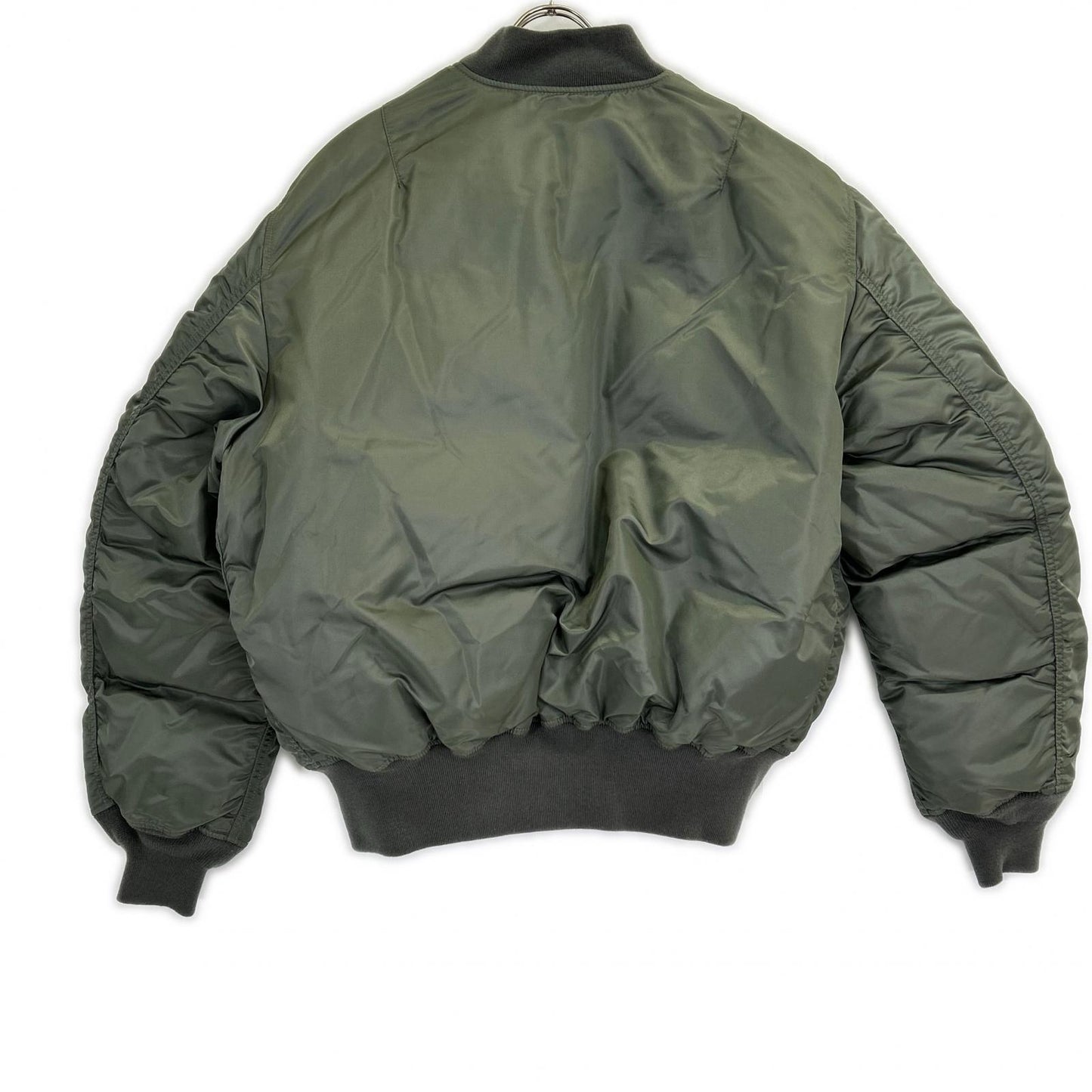ALPHA INDUSTRIES アルファインダストリーズ MOONLOID別注 TA0510-9059 VINTAGE GRAY DOWN MA-1 ジャケット