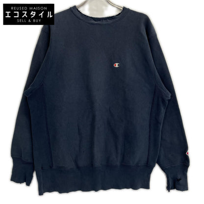 Champion チャンピオン ネイビー メキシコ製 90s リバースウィーブスウェット トップス